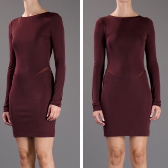 T Alexander Wang Mesh Insert Dress 8/10 L - Picture 2 of 11